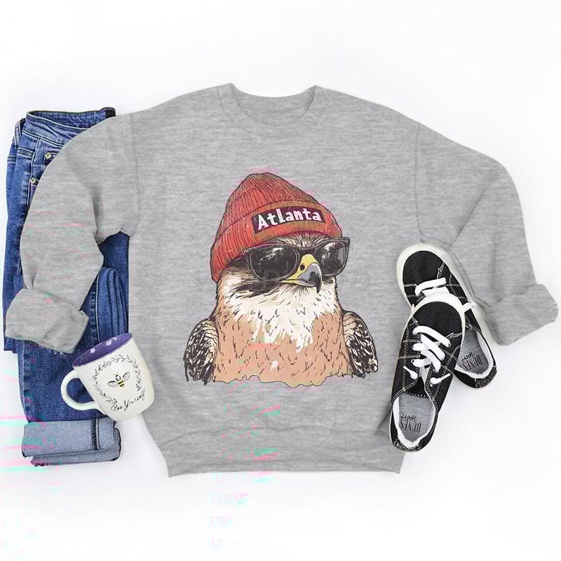 Spirit Animal Football Graphic Sweatshirts - City Animal Sports Pullover