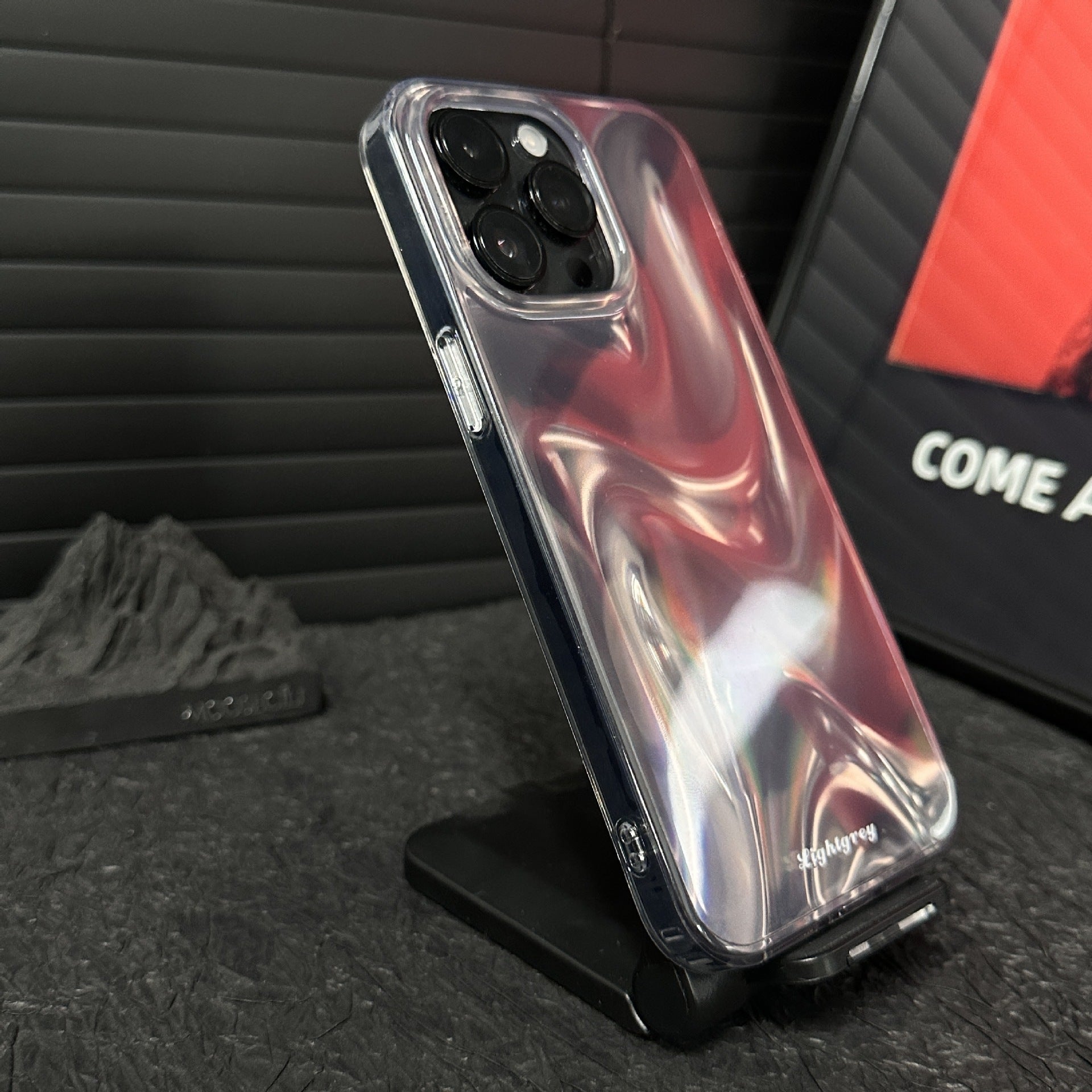 Simple INS Sstyle Electroplating Gradient iPhone Case