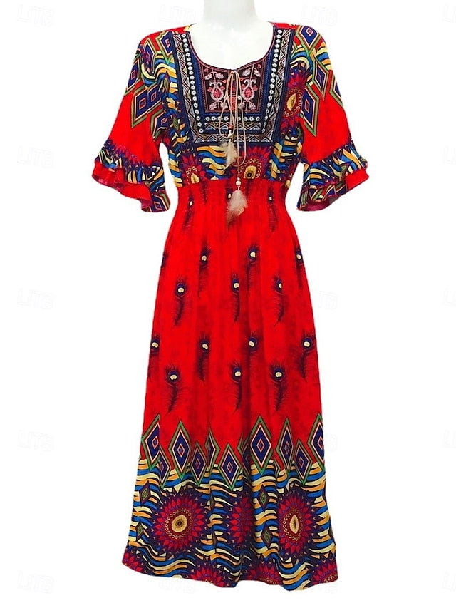 Women's Casual Dresses Swing Dresses A-Line Dresses Bohemian Dresses