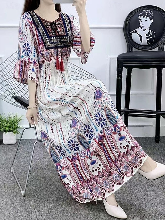 Women's Casual Dresses Swing Dresses A-Line Dresses Bohemian Dresses
